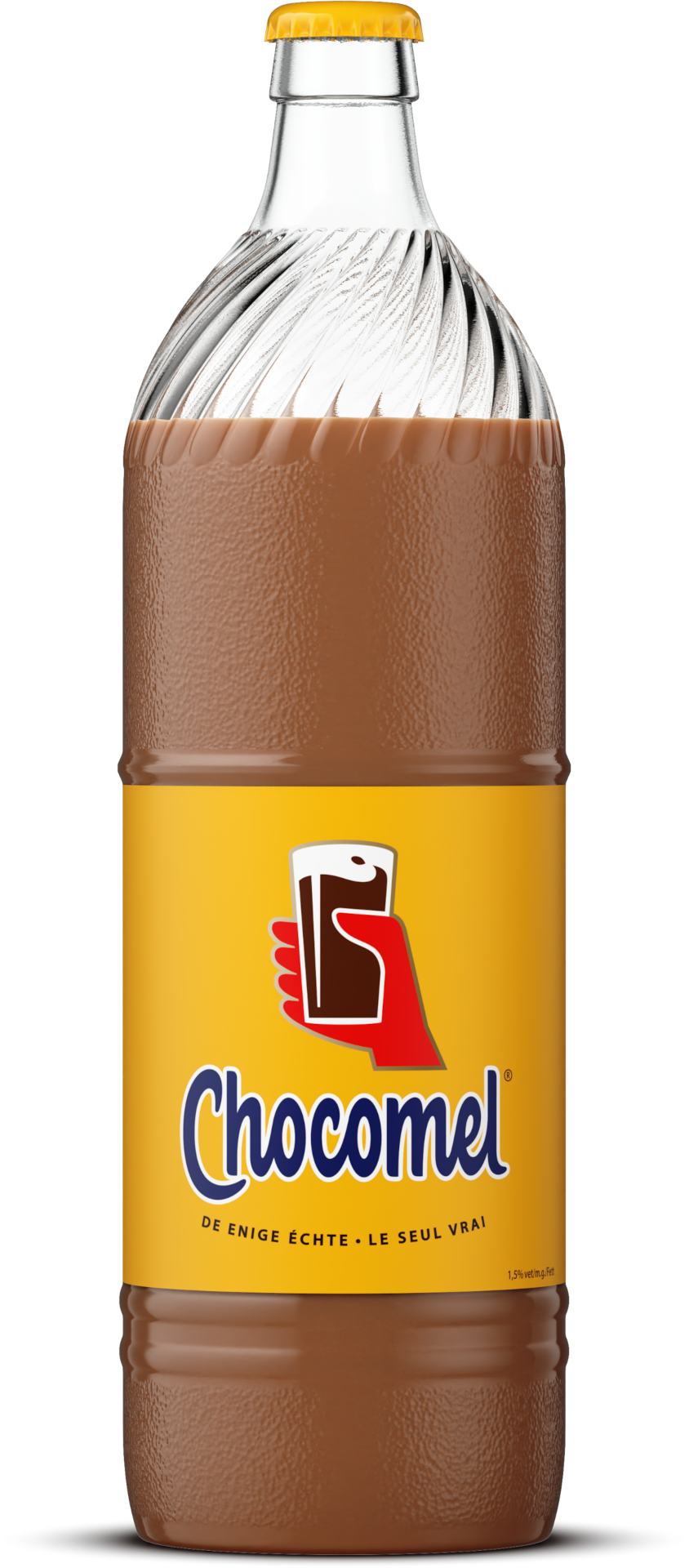 1L glazen fles